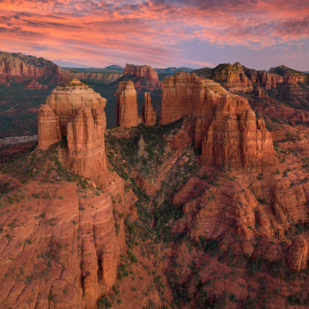 adobestock sedona arizona with a red sunset product images