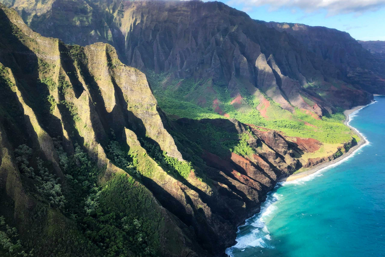 bluehawaiian kauai helicopter discovery na pali coast