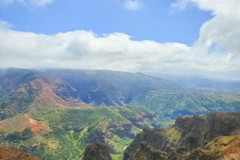 waimea canyon kokee lookout tour over view